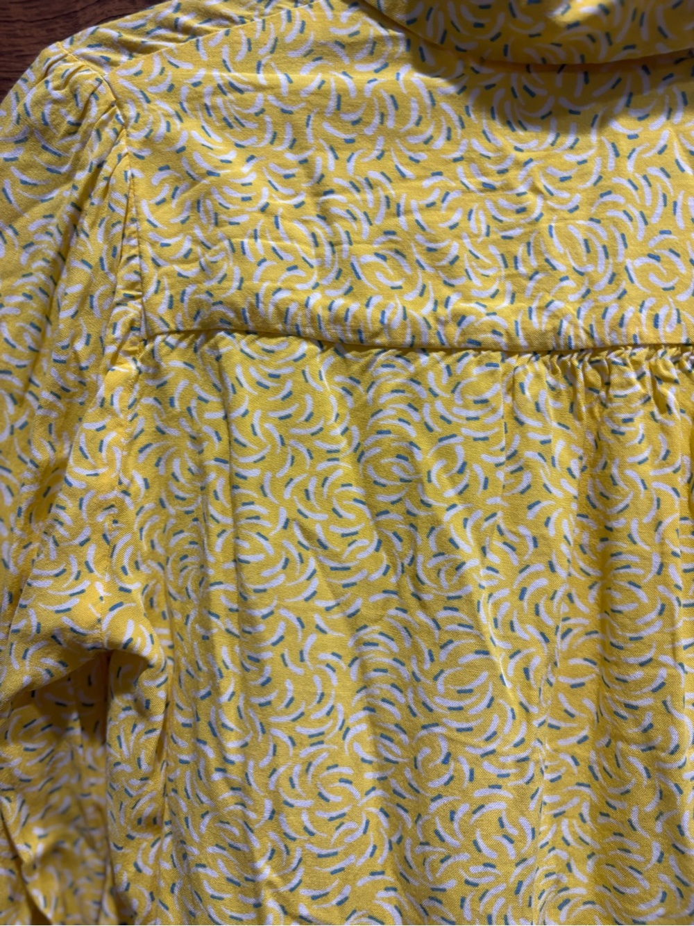 Maeve by Anthropologie Yellow Blithe Button Down Blouse - Picture 10 of 11